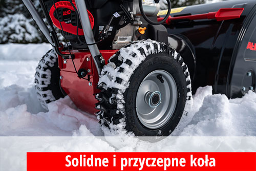 Koła w odśnieżarce AL-KO 620 E II